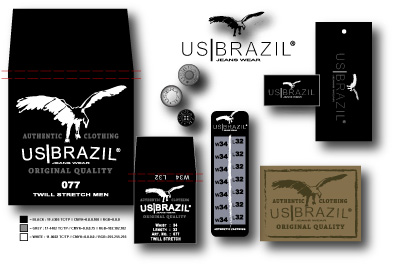 US Brazil Logo & Labeling